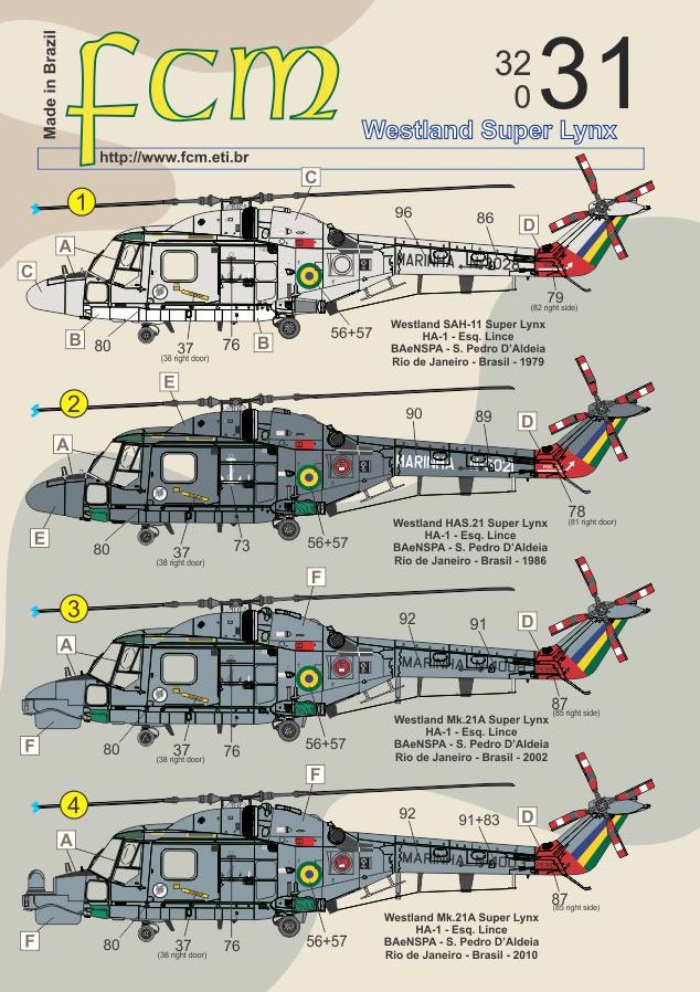FCM FCM32031 1:32 Westland SAH-11 Super Lynx