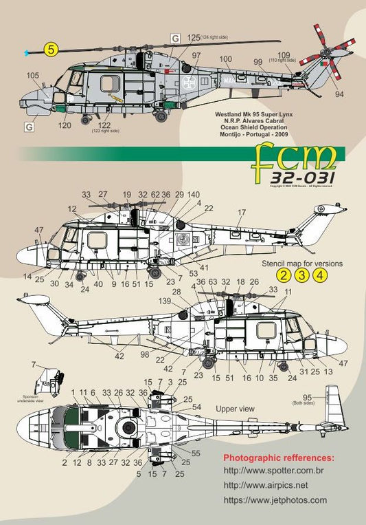 FCM FCM32031 1:32 Westland SAH-11 Super Lynx