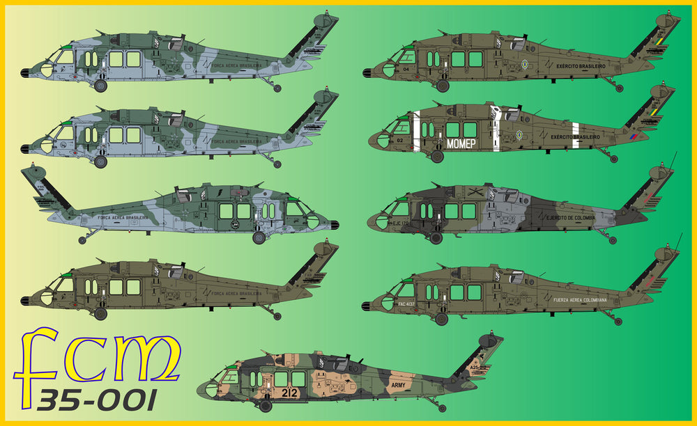 FCM FCM35001 1:32 Sikorsky H-60 Blackhawk