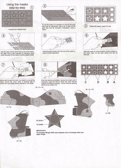 FCM FCM48040 1:48 Dassault_Mirage 2000B, C, 5F, D, N