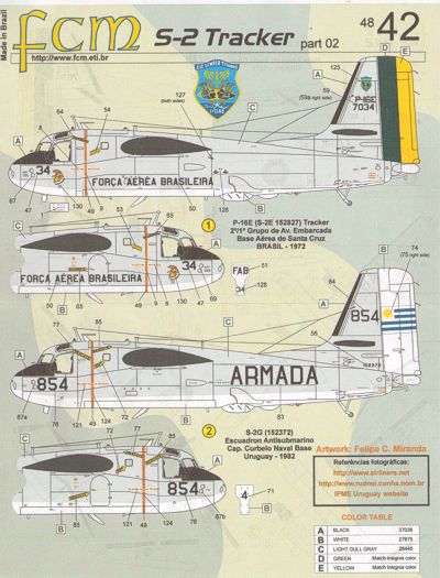 FCM FCM48042 1:48 Grumman S-2E Tracker