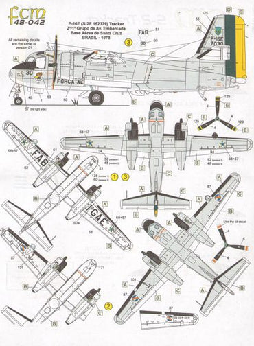 FCM FCM48042 1:48 Grumman S-2E Tracker