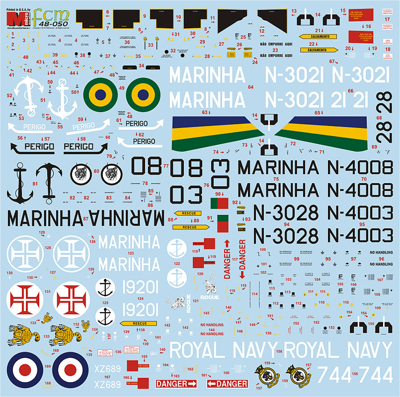 FCM FCM48050 1:48 Westland Lynx/Super Lynx Version 1 Westland SAH-11 Super Lynx