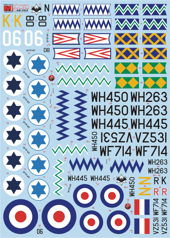 FCM FCM48054 1:48 Gloster Meteor F.8