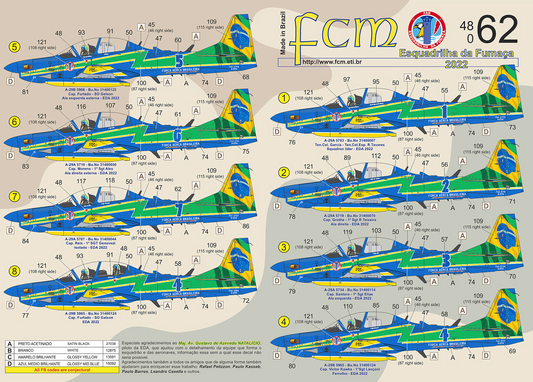 FCM FCM48062 1:48 Embraer EMB-314 Super Tucano
