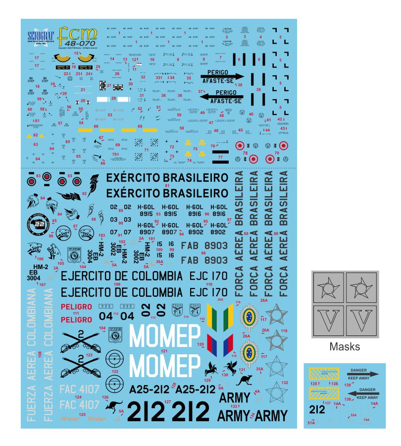 FCM FCM48070 1:48 Sikorsky H-60 Blackhawk