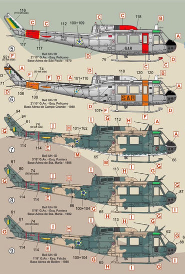 FCM FCM48072 1:48 Bell UH-1D/H