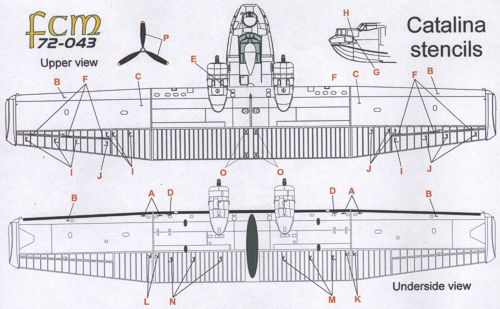 FCM FCM72043 1:72 Consolidated PBY Catalina