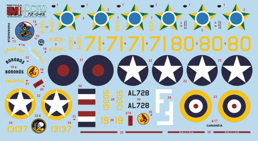 FCM FCM72045 1:72 Douglas A-20B/A-20C/A-20H