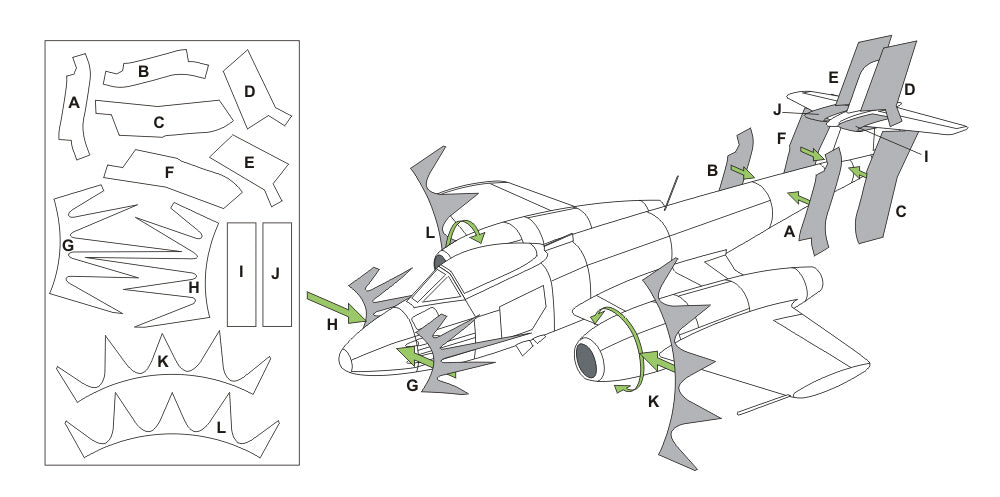FCM FCM72047 1:72 Gloster Meteor F.8 and TF-7
