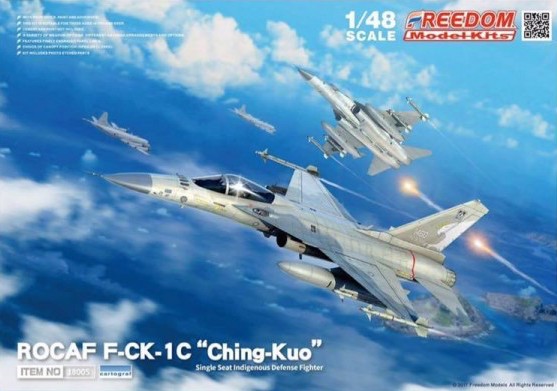 Freedom Models FD18005 1:48 ROCAF F-CK-1C MUL Ching-kuo Single Seat Fighter