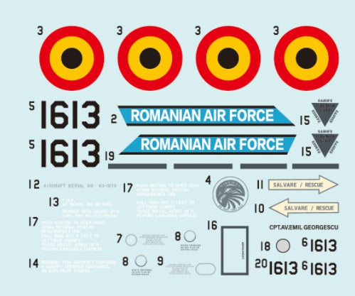 FabScale FD48058 F-16AM Romanian AF Escadrila 53 2024 1:48