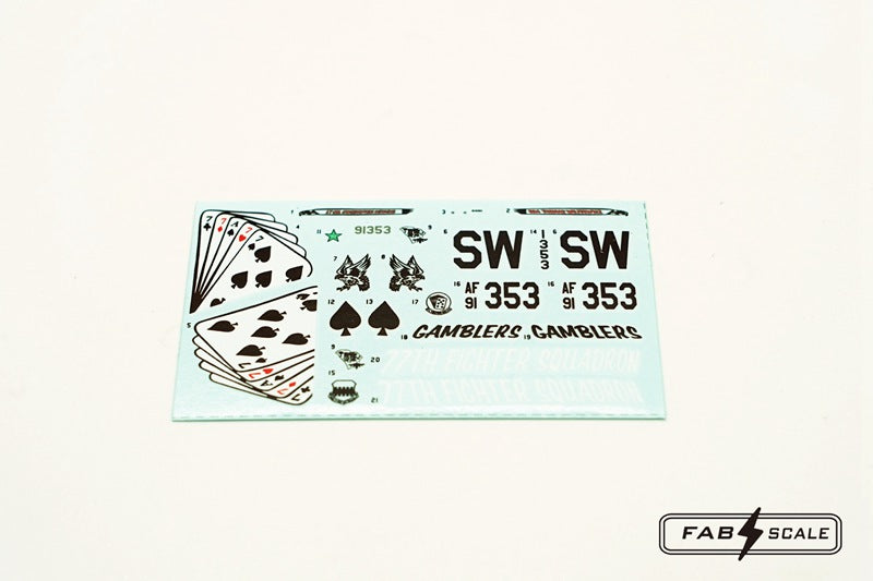 FabScale FD72009 F-16C Block 50 77th FS Shaw AB 2023 1:72