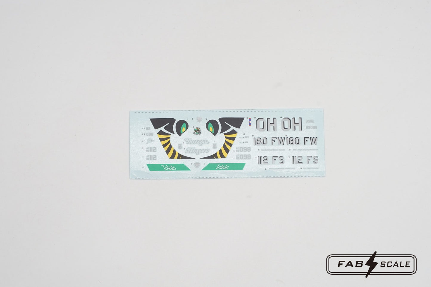 FabScale FD72016 F-16CM Block 42 Dark Viper 180th FW 2024 1:72