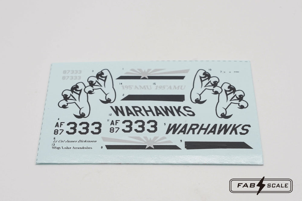 FabScale FD72020 F-16CM Block 32 195th FS Tucson 2021 1:72