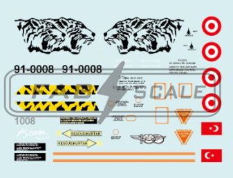 FabScale FD72039 F-16C Block 50 Turkey AF 192nd Filo 2024 1:72