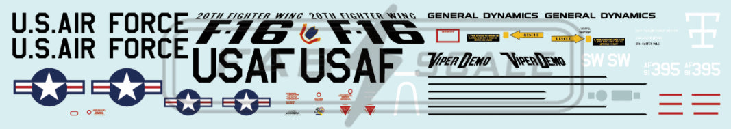 FabScale FD72041 F-16C Block 50 412th FTW Edwards AFB 2024 1:72