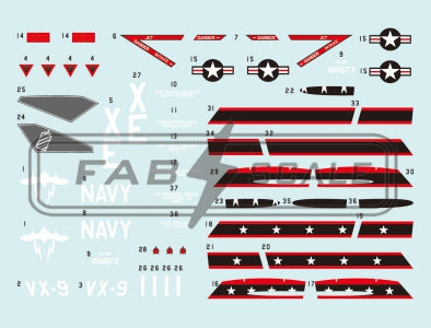 FabScale FD72073 F/A-18F Super Hornet VX-9 Vandy 1 2025 1:72