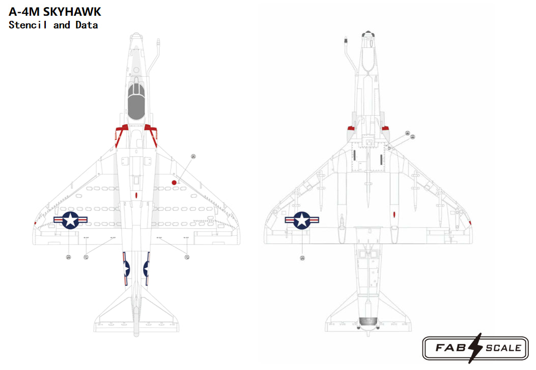FabScale FD72085 Douglas A-4M Skyhawk VMA-214 Blacksheep 1978 1:72