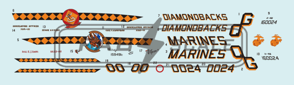 FabScale Studio FD72086 1:72 Douglas A-4M Skyhawk VMA-131 NASJRB Willow Grove