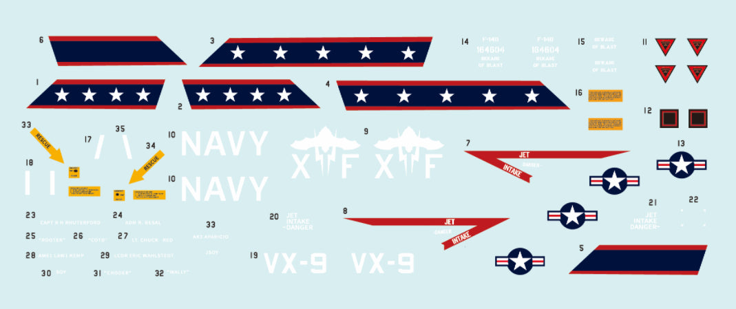 FabScale FD72092 F-14D Super Tomcat VX-9 Vandy 1 1997 1:72