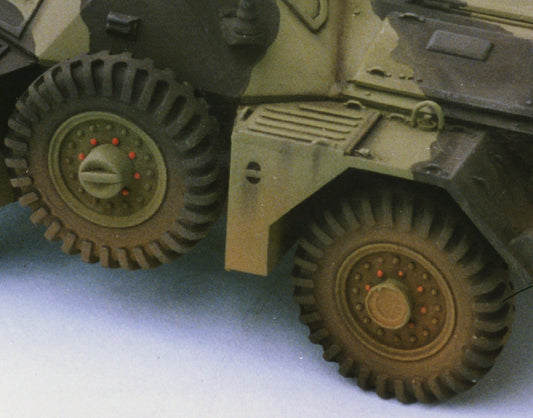 Flightpath UK FHP35002 1:35 Replacement Wheel Set Airfix Ferret Scout Car Mk.2