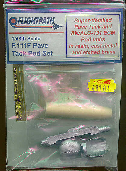 Flightpath FHP48104 1:48 F-111F Pave Tack + ALQ-131 ECM pods