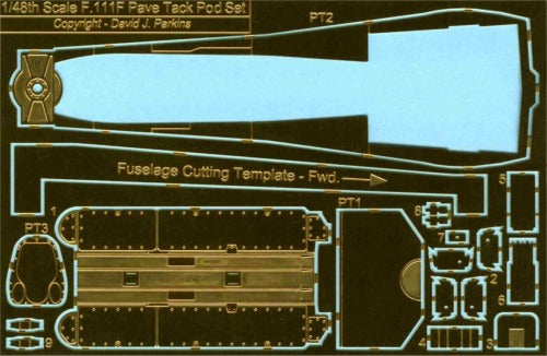 Flightpath FHP48104 1:48 F-111F Pave Tack + ALQ-131 ECM pods