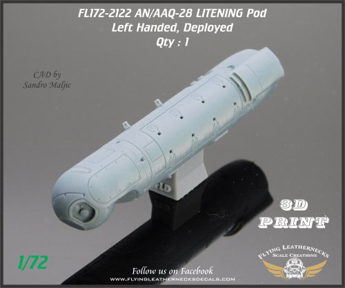 Flying Leathernecks FL172-2122 1:72 AN/AAQ-28 LITENING Pod