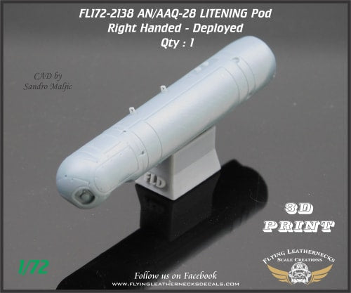 Flying Leathernecks FL172-2138 1:72 AN/AAQ-28 LITENING Pod