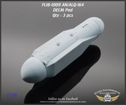 Flying Leathernecks FL18-1009 AN/ALQ-164 DECM Pod AV-8B 1:18