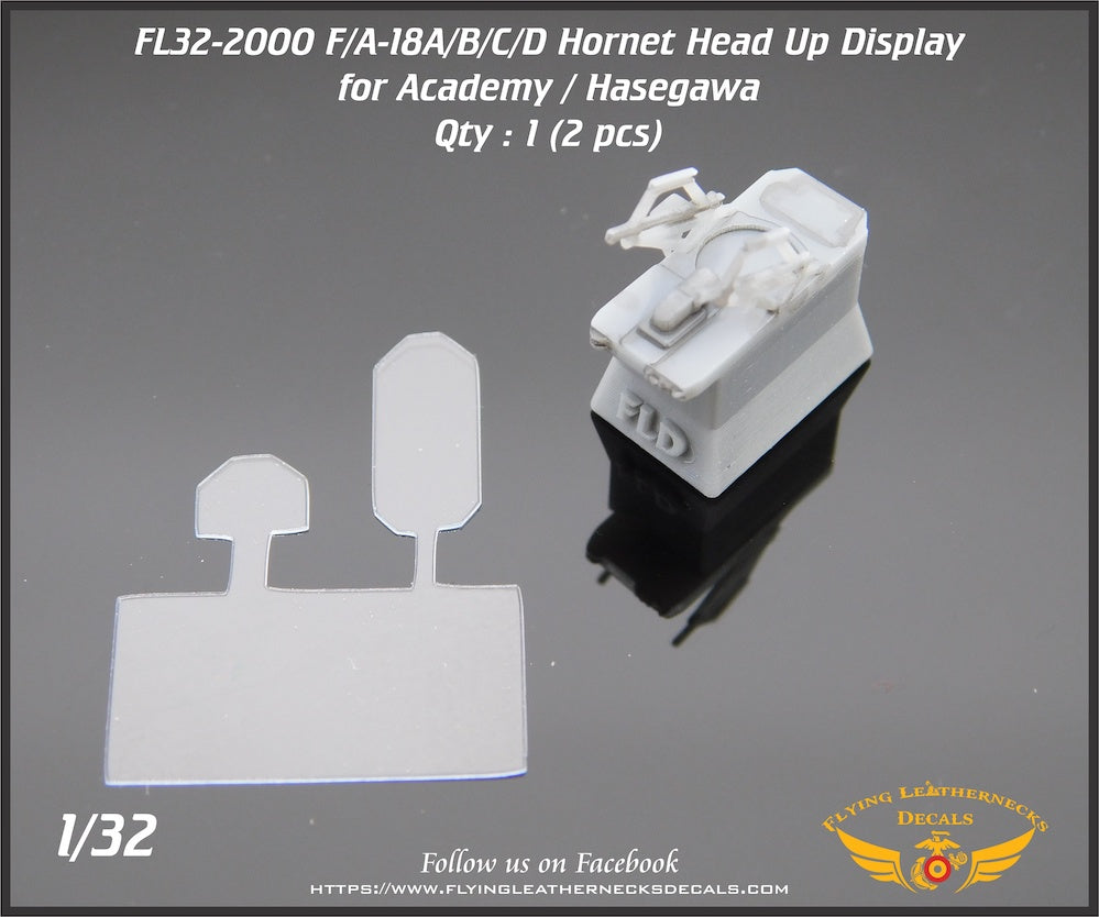 Flying Leathernecks FL32-2000 F/A-18A-D Hornet HUD (Academy) 1:32