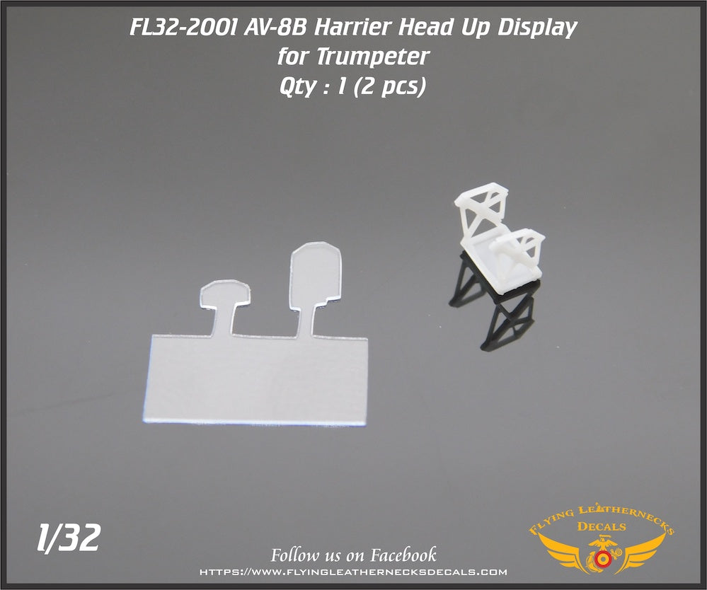 Flying Leathernecks FL32-2001 1:32 McDonnel-Douglas AV-8B Harrier HUD