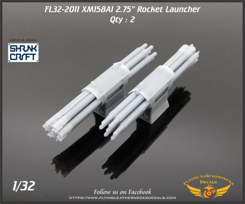 Flying Leathernecks FL32-2011 1:32 XM158A1 2.75 Rocket Launcher