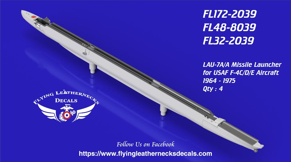 Flying Leathernecks FL32-2039 LAU-7A/A Launcher for F-4C/D/E 1:32