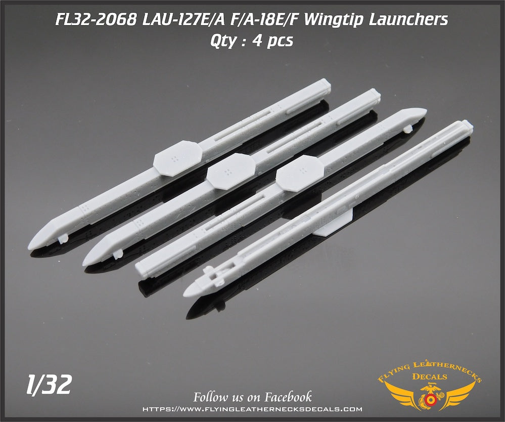 Flying Leathernecks FL32-2068 1:32 LAU-127B/A Wingtip Launcher