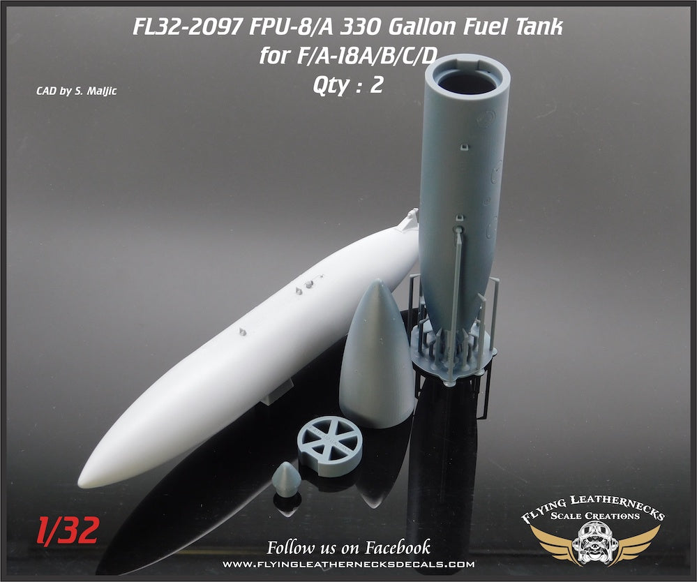 Flying Leathernecks FL32-2097 FPU-8/A 330gal External Fuel Tank 1:32