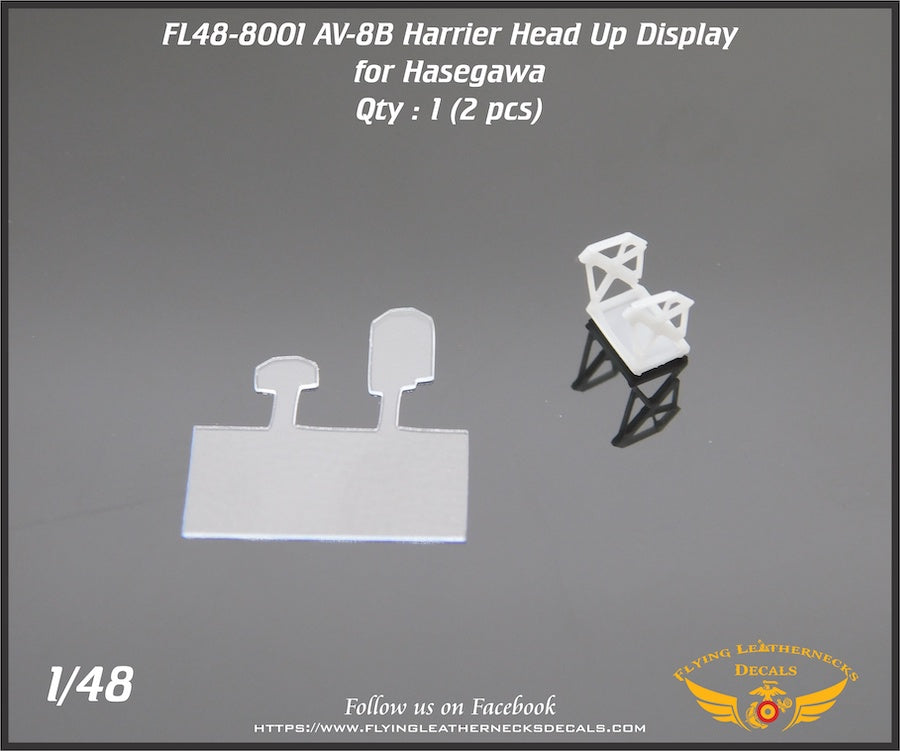 Flying Leathernecks FL48-8001 1:48 McDonnell-Douglas AV-8B Harrier HUD