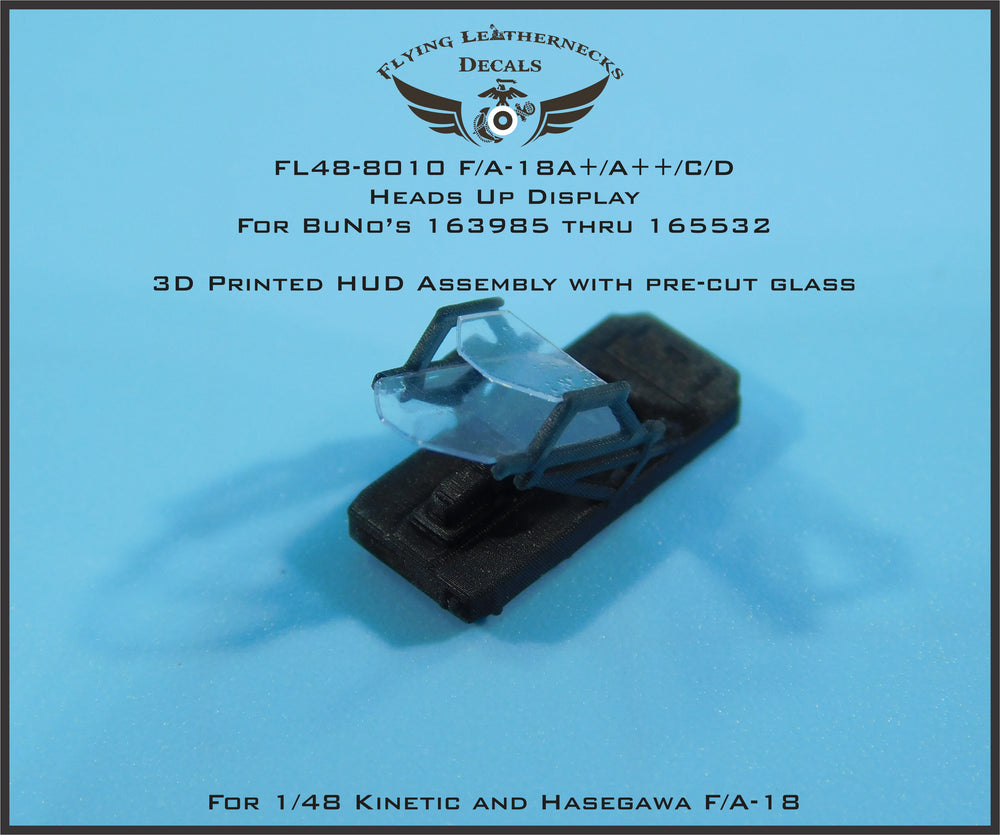 Flying Leathernecks FL48-8010 F/A-18A+/C/D Hornet HUD Upgrade 1:48