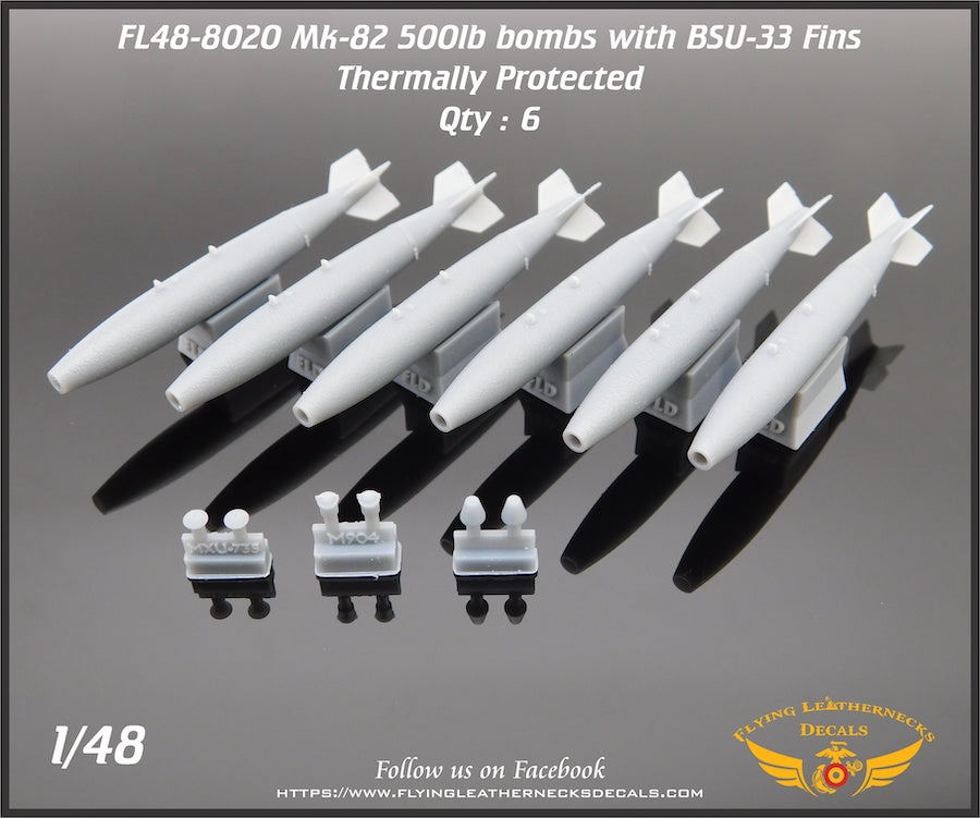 Flying Leathernecks FL48-8020 1:48 Mk-82 / BLU-111A/B with BSU-33 Fin