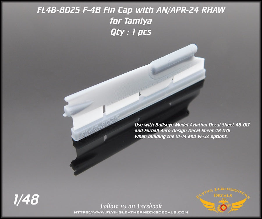Flying Leathernecks FL48-8025 F-4B Phantom Fin Cap AN/APR-24 1:48