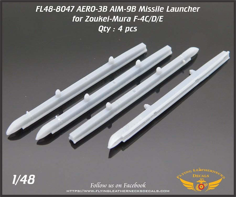 Flying Leathernecks FL48-8047 AERO-3B AIM-9B Launcher F-4C/D/E 1:48
