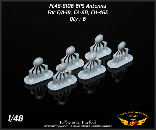 Flying Leathernecks FL48-8106 GPS Antenna F/A-18/EA-6B/CH-46E 1:48