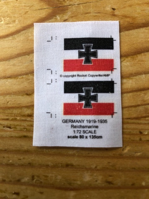 AMP Rokket FLAG01 1:72 Pre-War Type IIA Cross Flags Tri-Colour