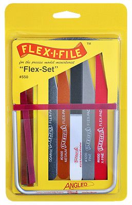 Flex-I-files FLEX550 Flex Set includes 5 flex-pads