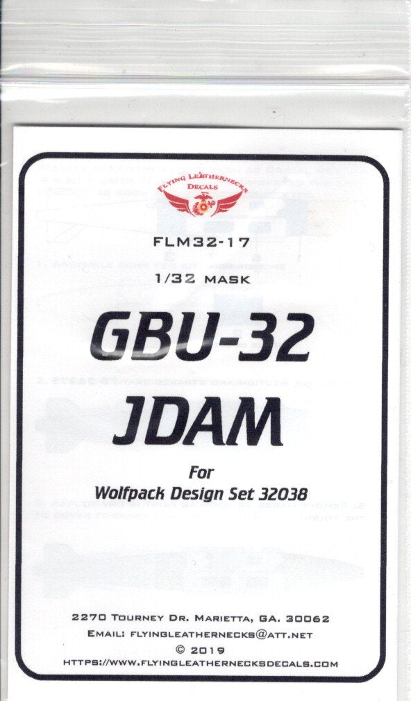 Flying Leathernecks FLM32-17 1:32 GBU-32 JDAM