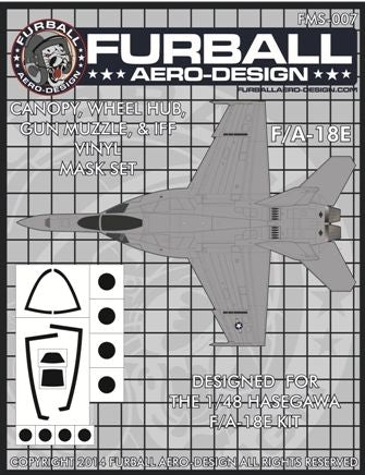 Furball Aero-Design FMS007 1:48 Boeing F/A-18E Super Hornet Vinyl Mask Set