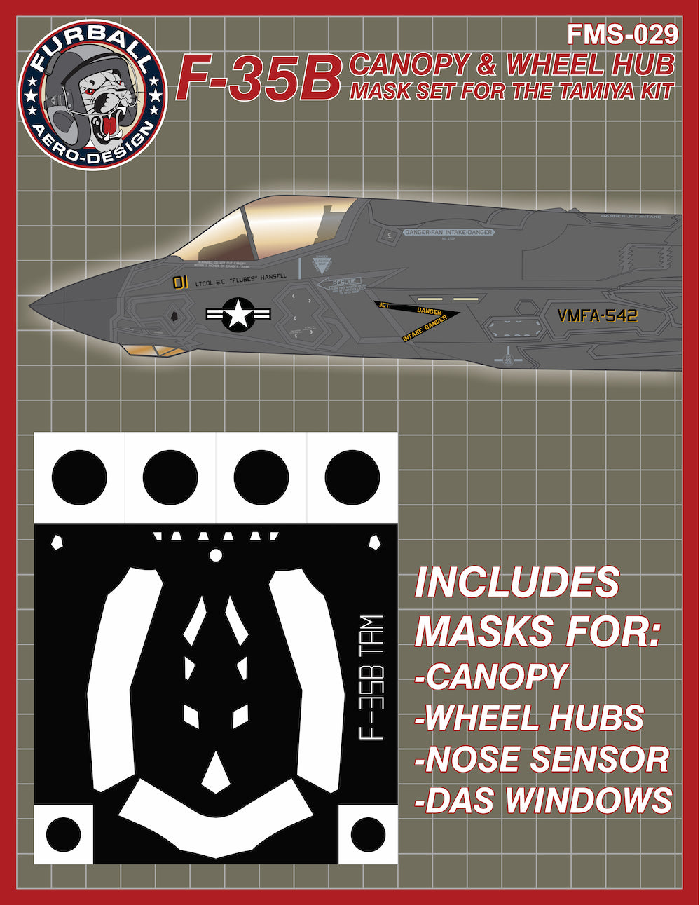 Furball Aero-Design FMS029 1:48 Lockheed-Martin F-35B