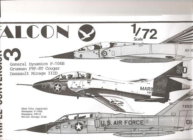 Falcon FNC003 1:72 Two seat conversions