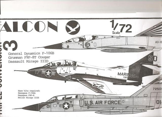 Falcon FNC003 1:72 Two seat conversions